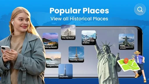 Live Earth Map & Speedometer Screenshot 3