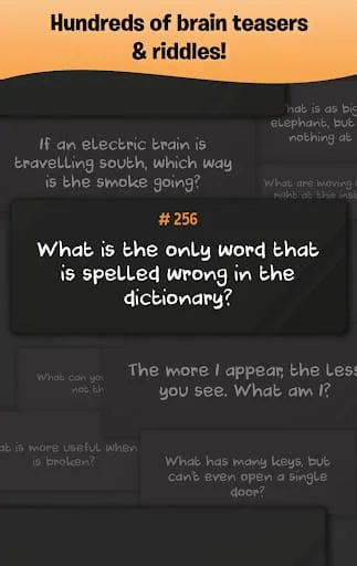 Riddles Test - 500 Brain Games Screenshot 3