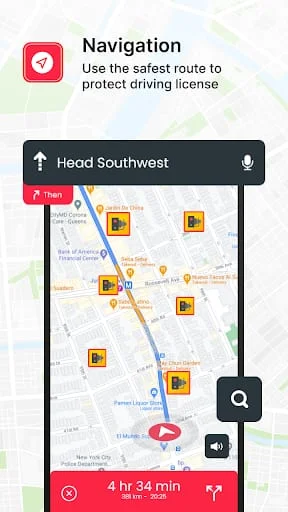 Speed Radar Detector - Police Screenshot 2
