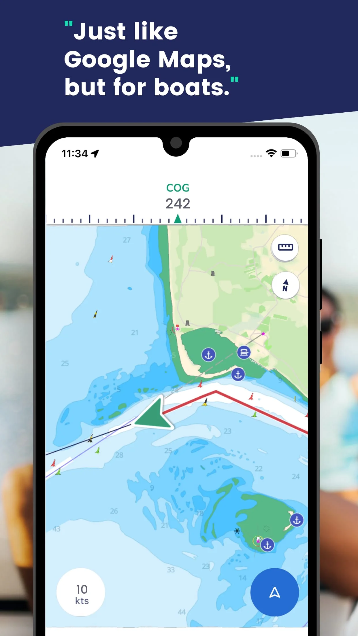 Savvy Navvy: Boating & Fishing Screenshot 1