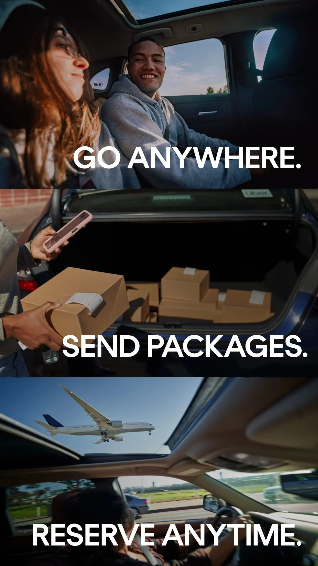 Uber - Request a ride Screenshot 1