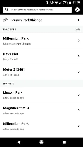 ParkChicago®Map Screenshot 3
