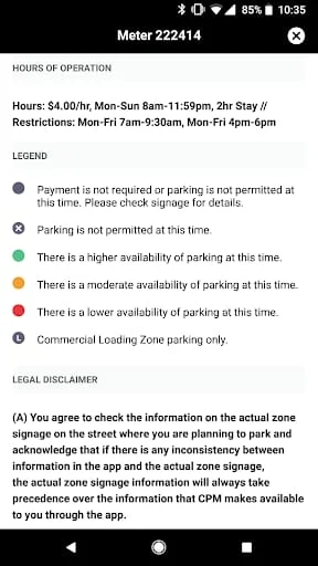 ParkChicago®Map Screenshot 4