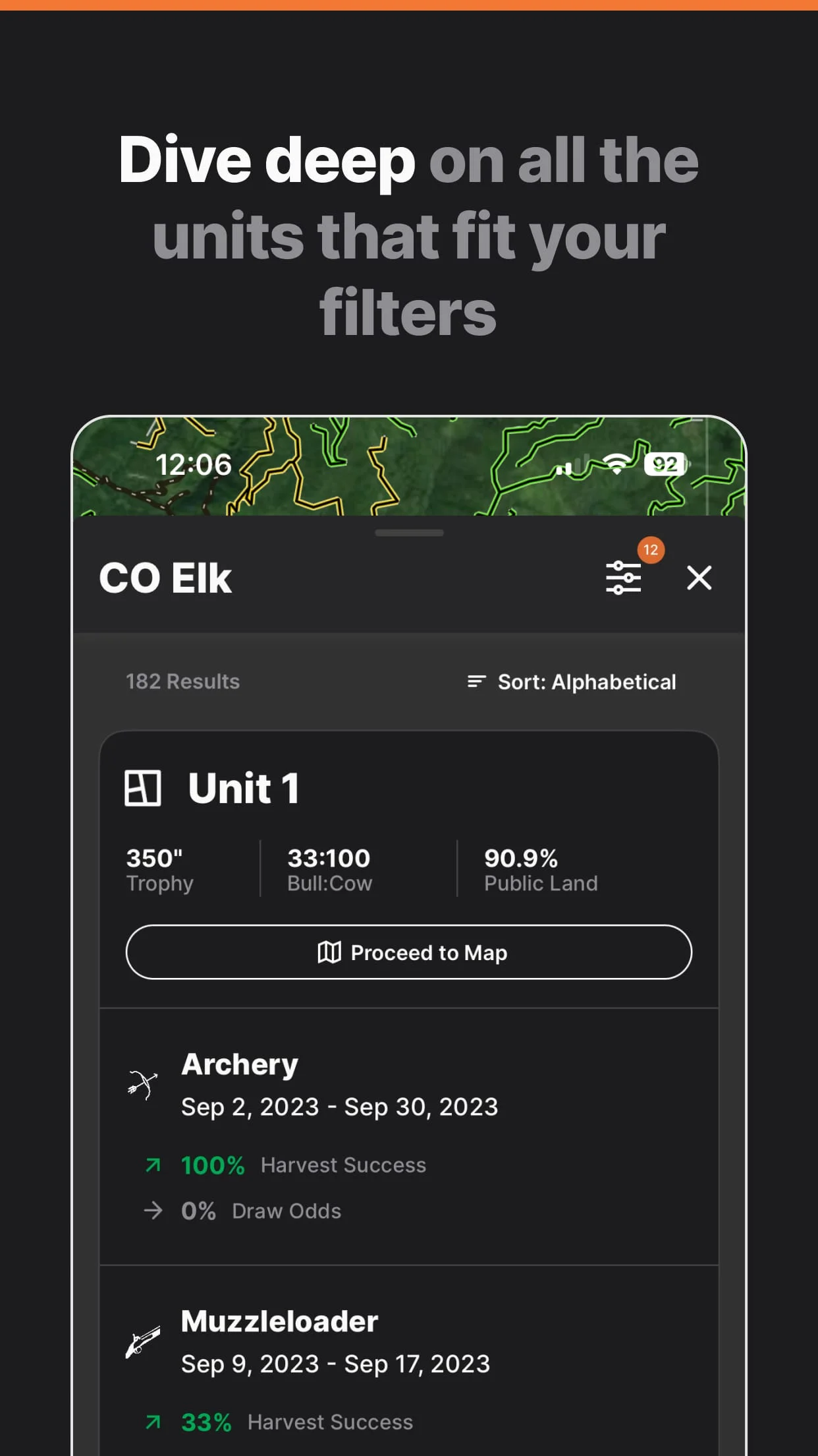 GOHUNT / Hunt Research & Maps Screenshot 2