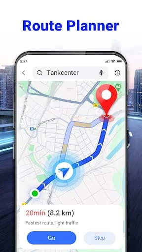 GPS Voice Navigation: Live Map Screenshot 3