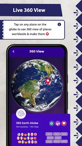 Earth Map Satellite Screenshot 2