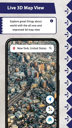 Earth Map Satellite Screenshot 3