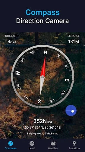 Compass app - Accurate Compass Screenshot 1
