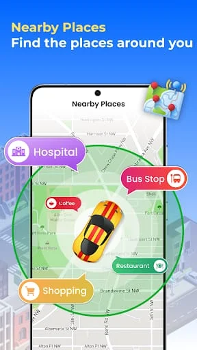 GPS Satellite Earth Map View Screenshot 4