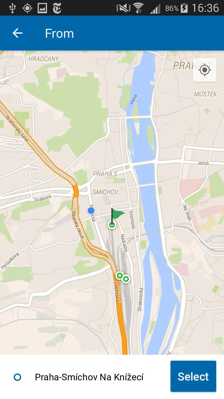 Czech Public Transport IDOS Screenshot 4