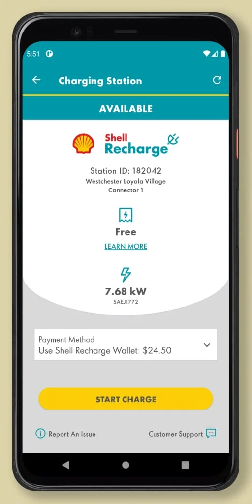 Shell Recharge Screenshot 3