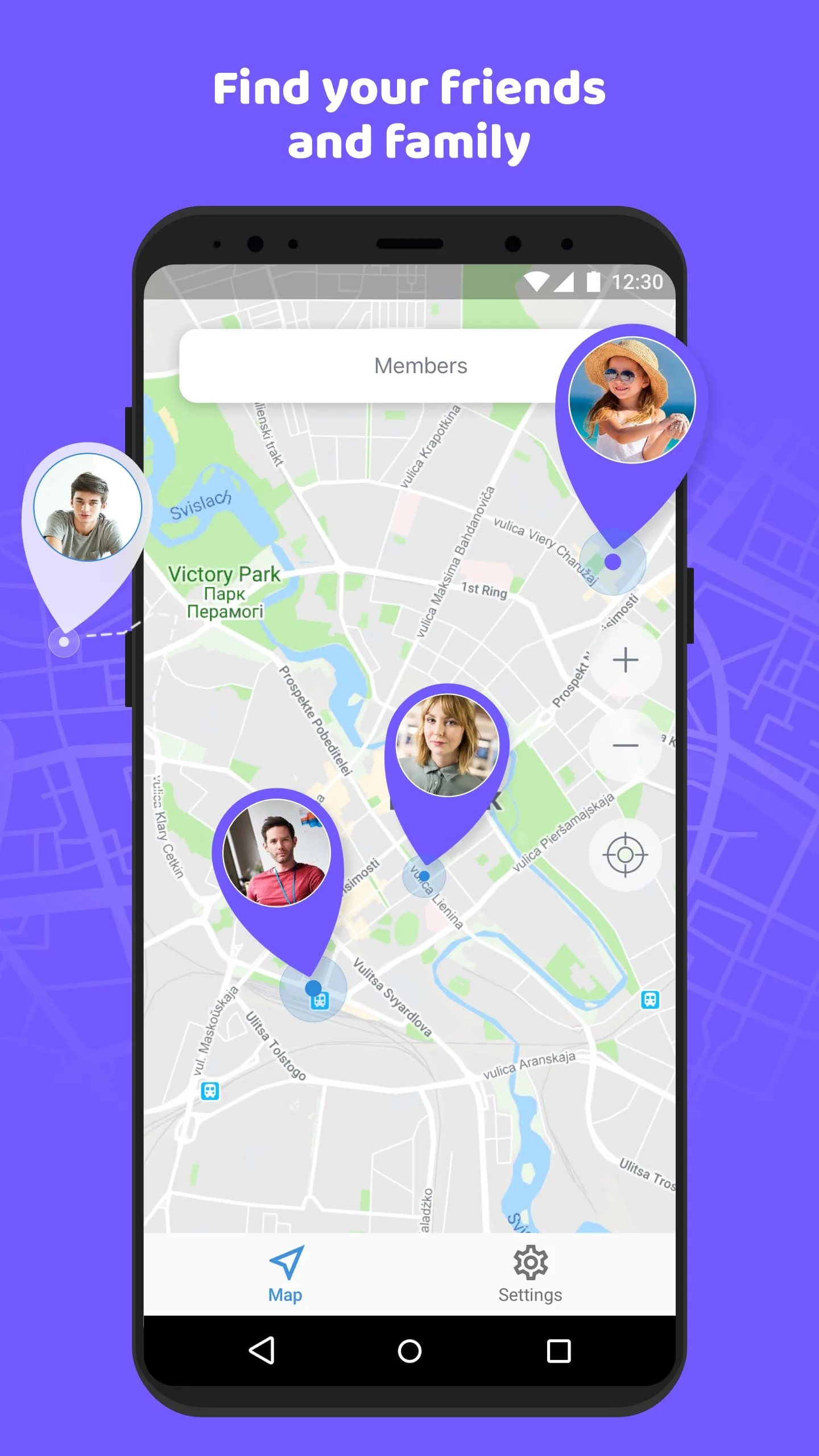 Locate Friends and Find Family Screenshot 1