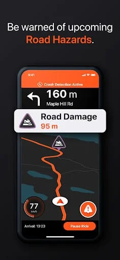 Detecht - Motorcycle App & GPS Screenshot 4