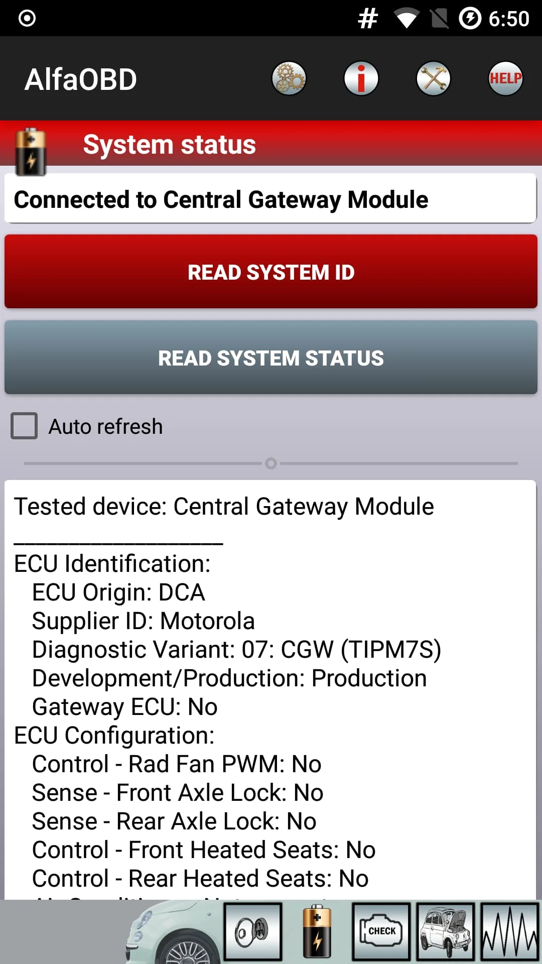 AlfaOBD Demo Screenshot 3