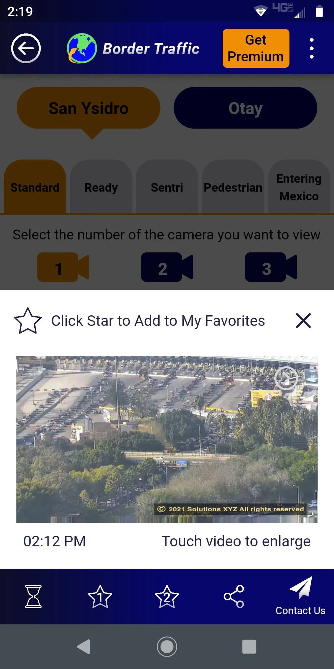 Border Traffic App Screenshot 4