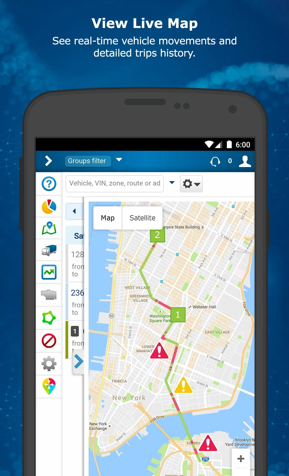 MyGeotab Fleet Management Screenshot 2