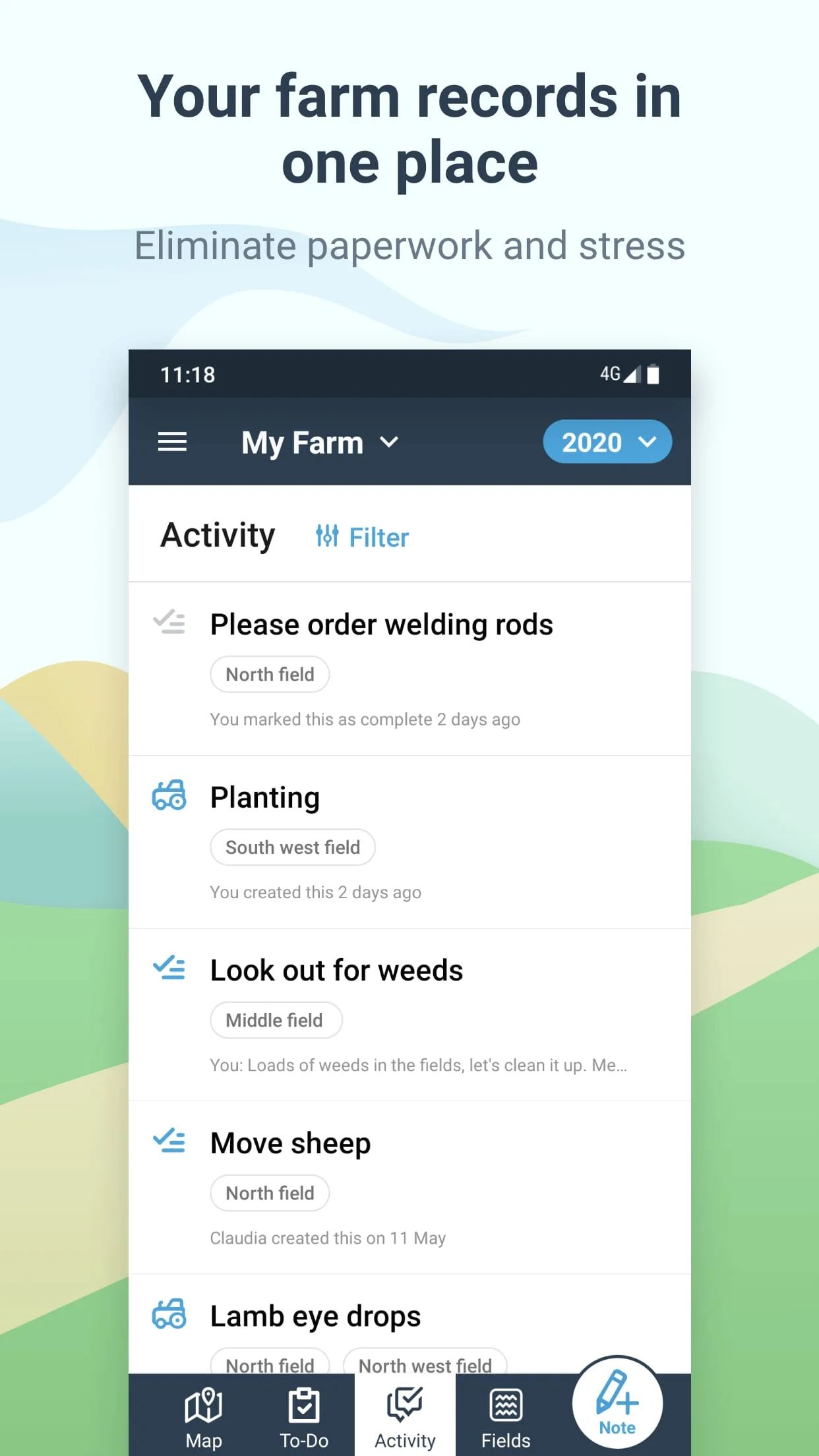 fieldmargin: manage your farm Screenshot 2