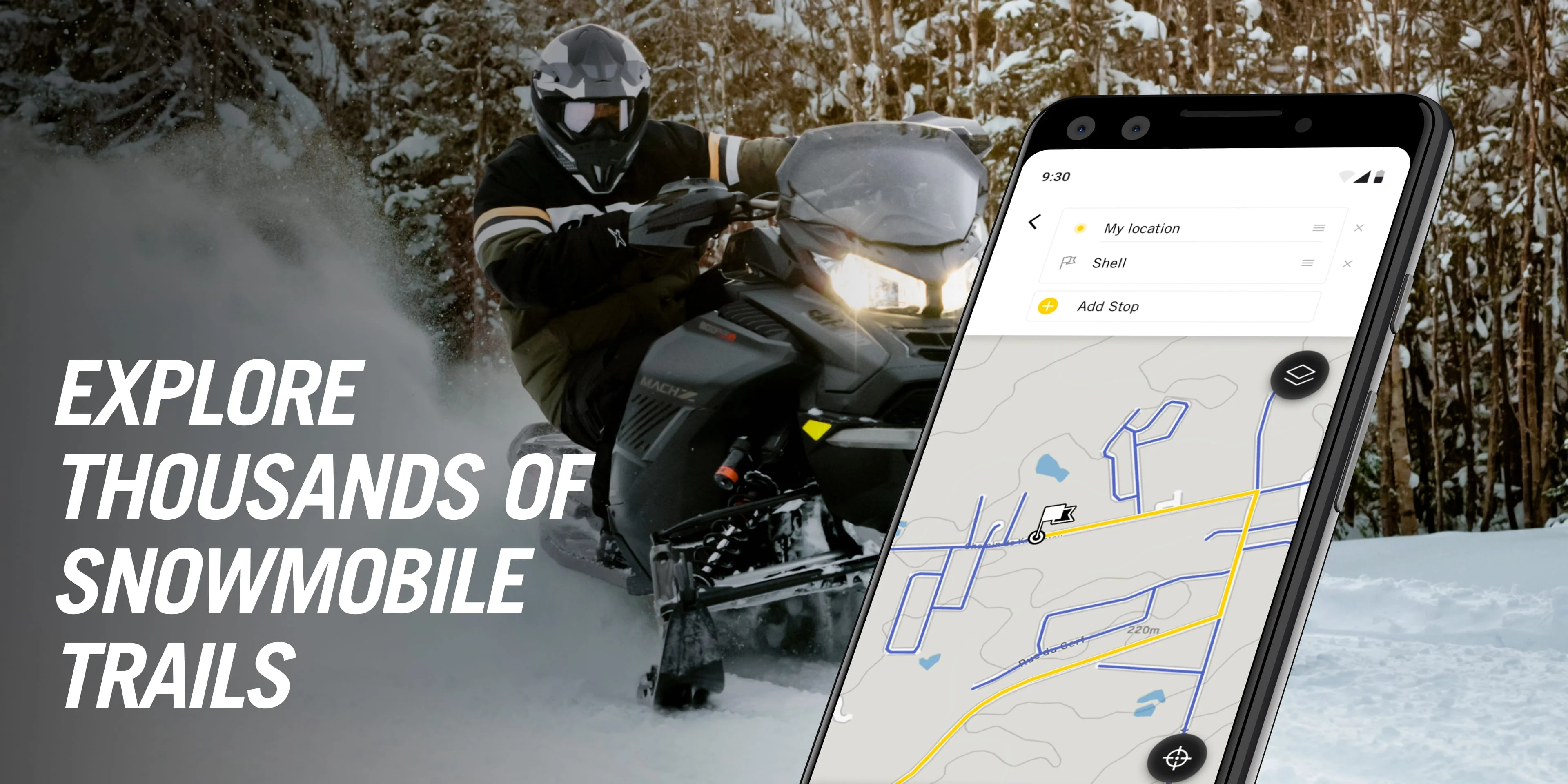 BRP GO!: Maps & Navigation Screenshot 2