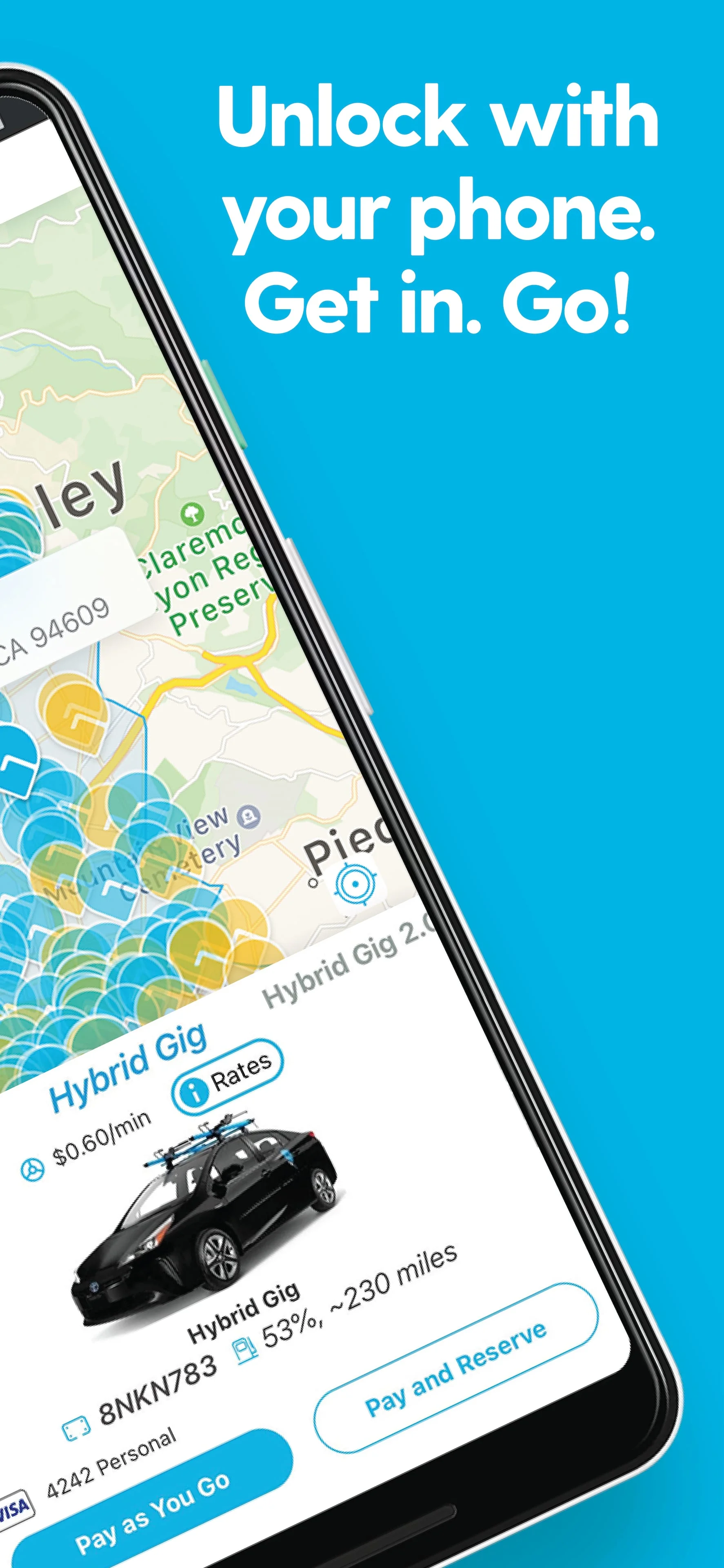 GIG Car Share Screenshot 2