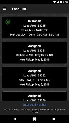 Navisphere Driver Screenshot 2