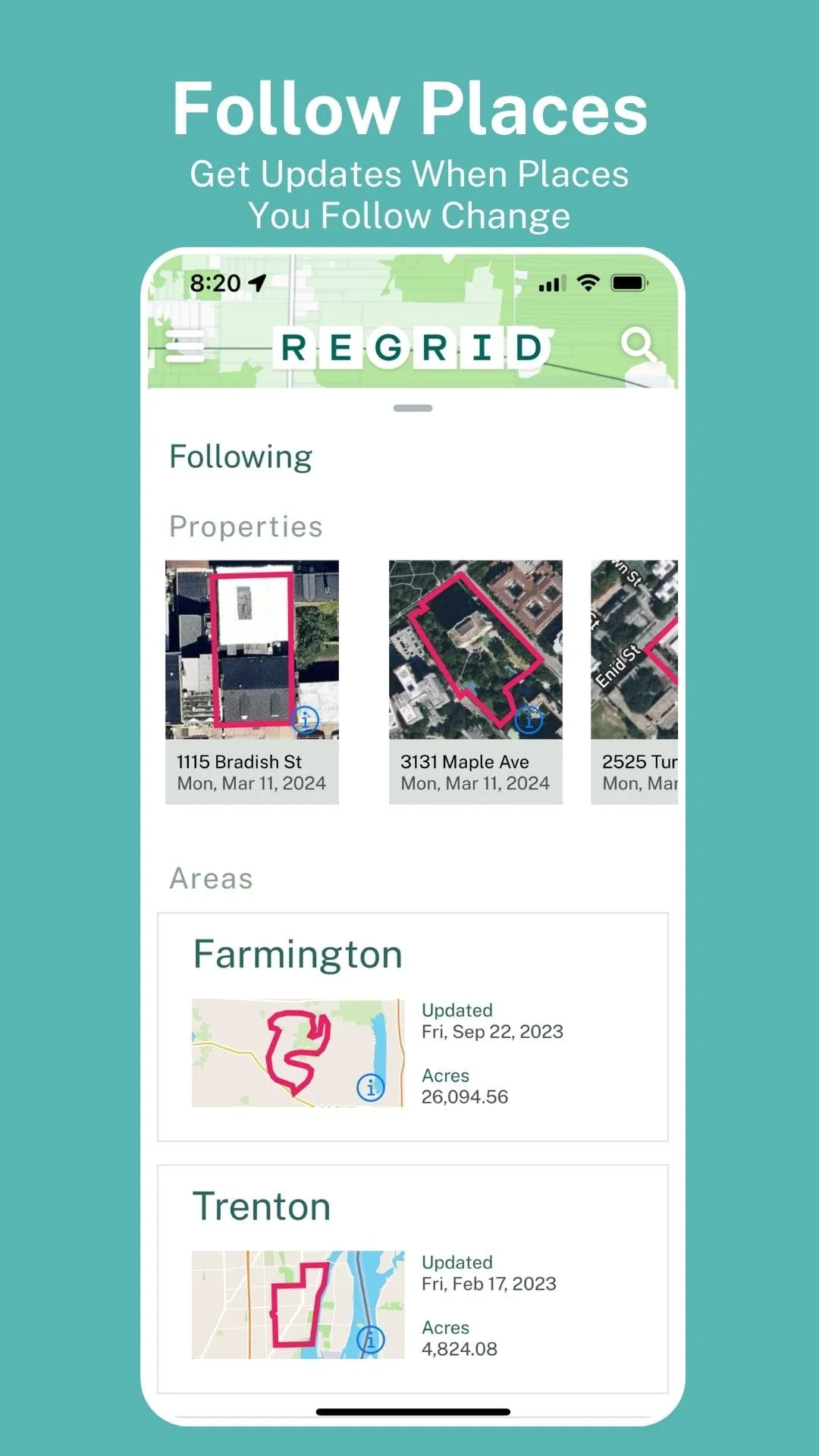 The Regrid Property App Screenshot 2