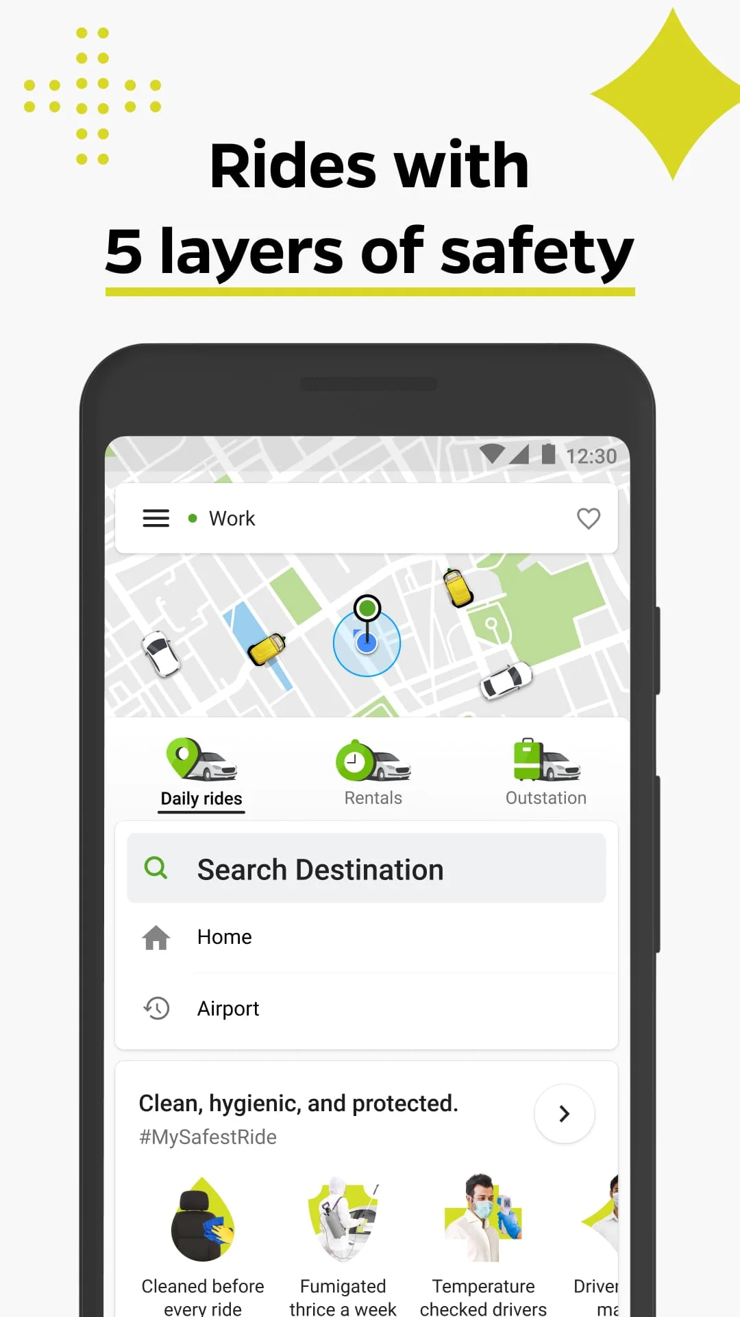 Ola: Book Cab, Auto, Bike Taxi Screenshot 1