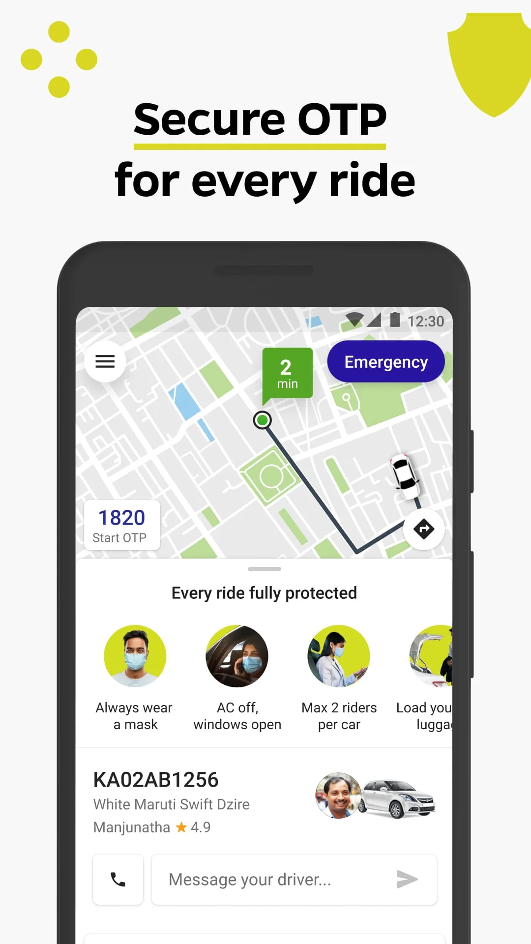 Ola: Book Cab, Auto, Bike Taxi Screenshot 3