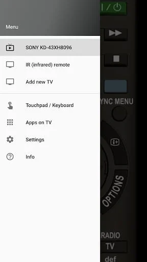 Smart TV Remote for Sony TV Screenshot 2