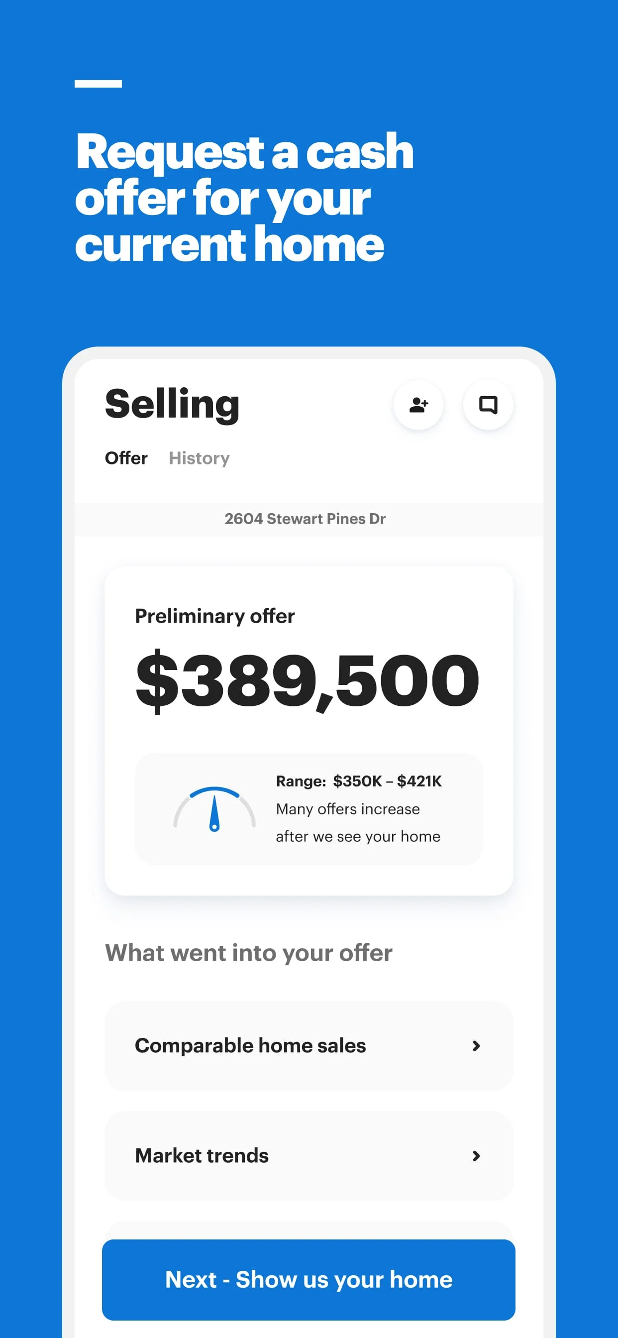 Opendoor - Buy and Sell Homes Screenshot 2