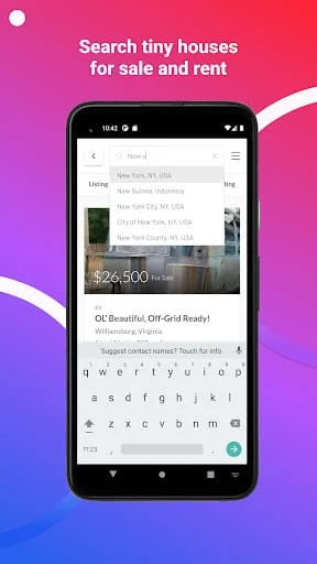 Tiny House Listings Screenshot 2