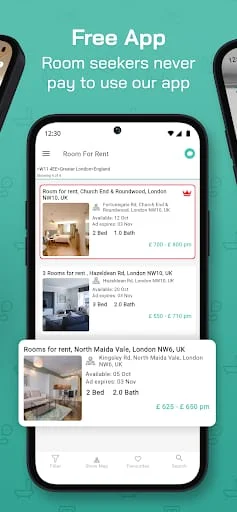 Room For Rent | Flatshare Screenshot 4