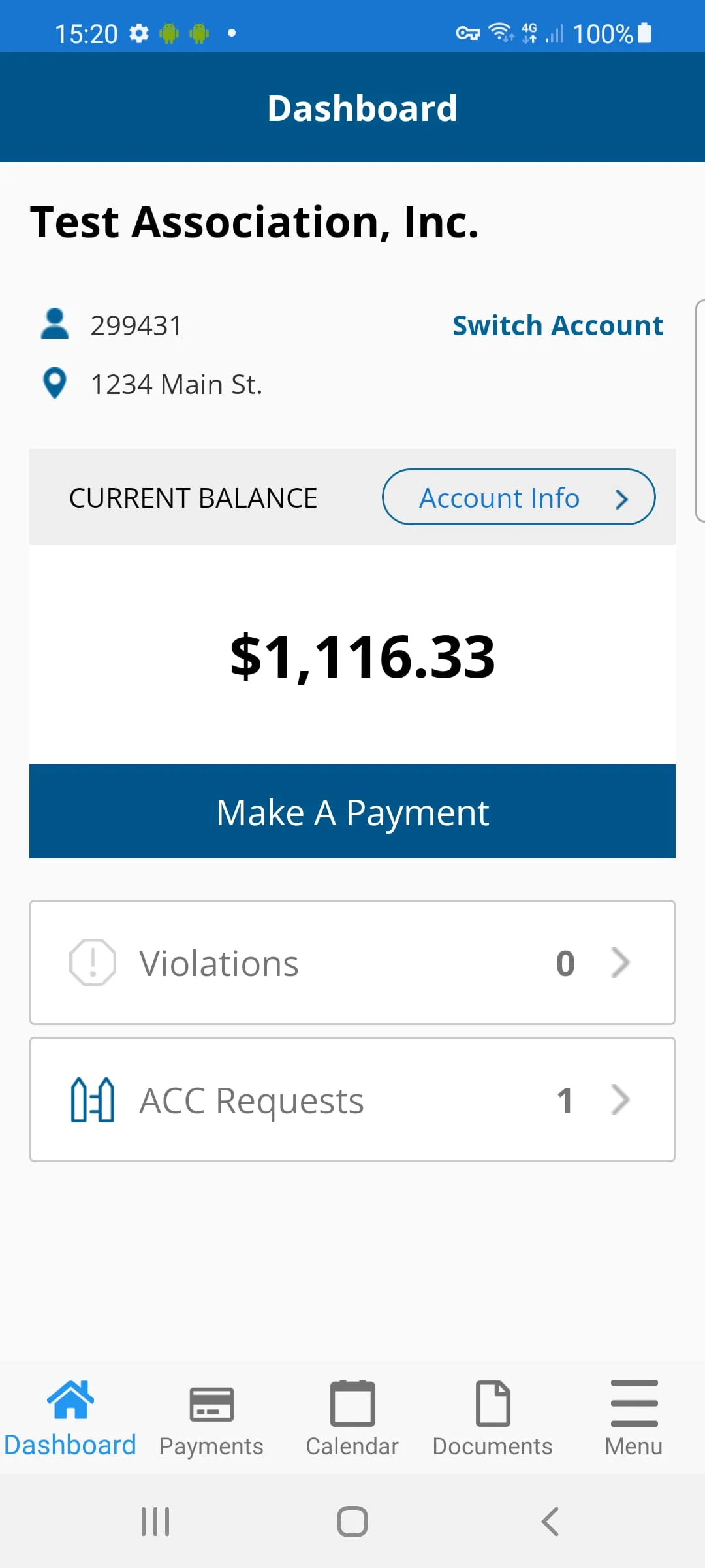 Spectrum HOA Screenshot 2