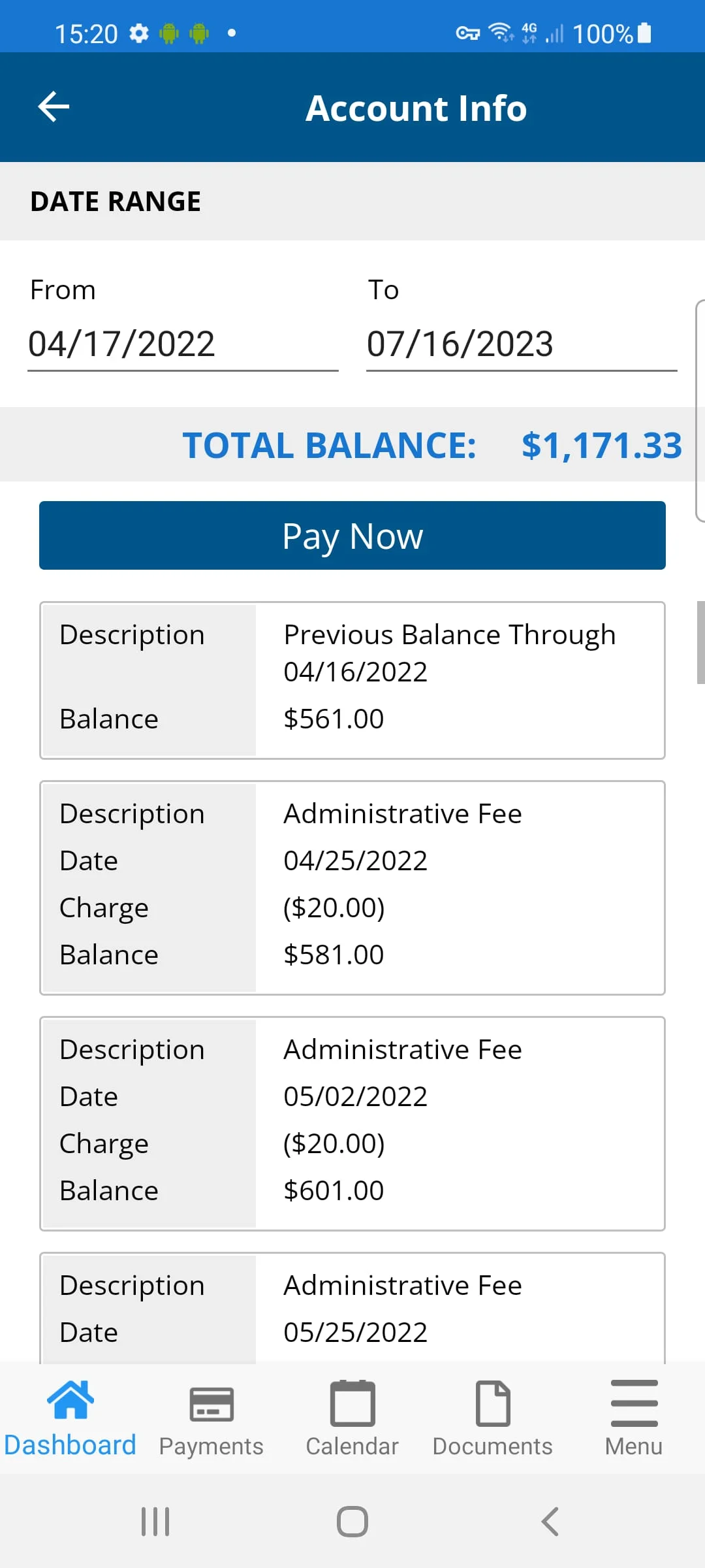 Spectrum HOA Screenshot 3