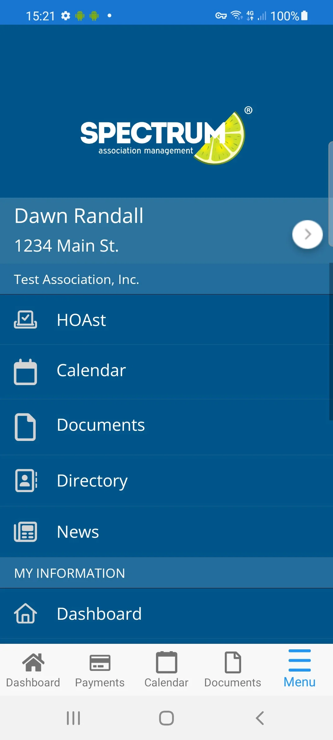 Spectrum HOA Screenshot 4