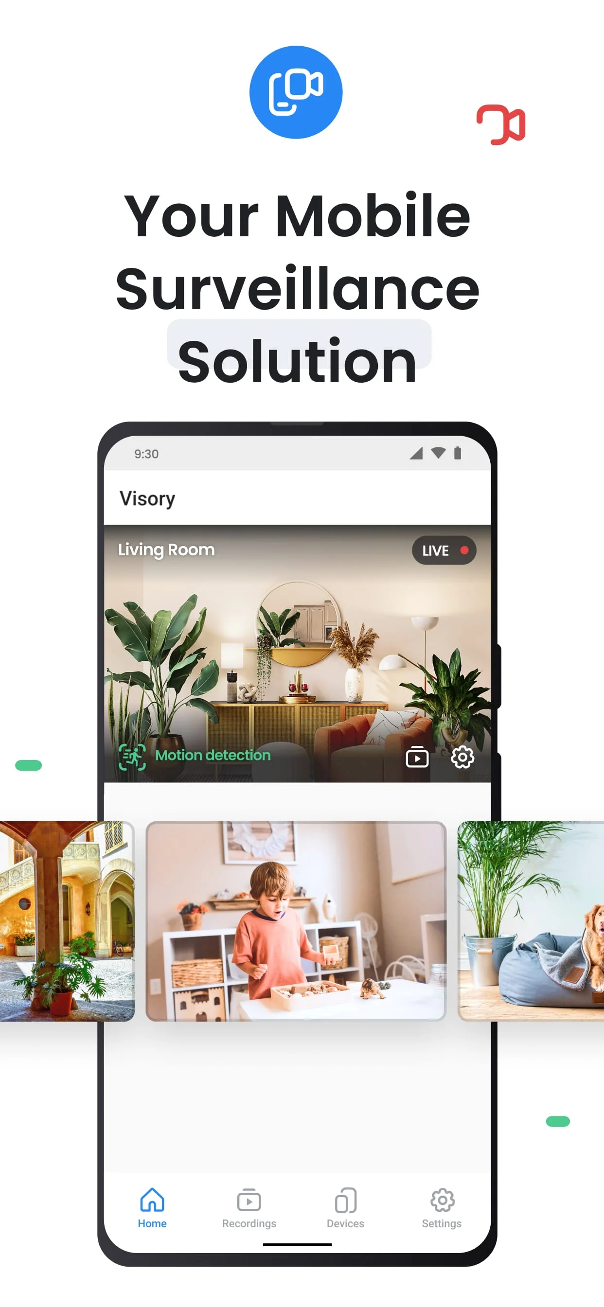 Surveillance camera Visory Screenshot 1