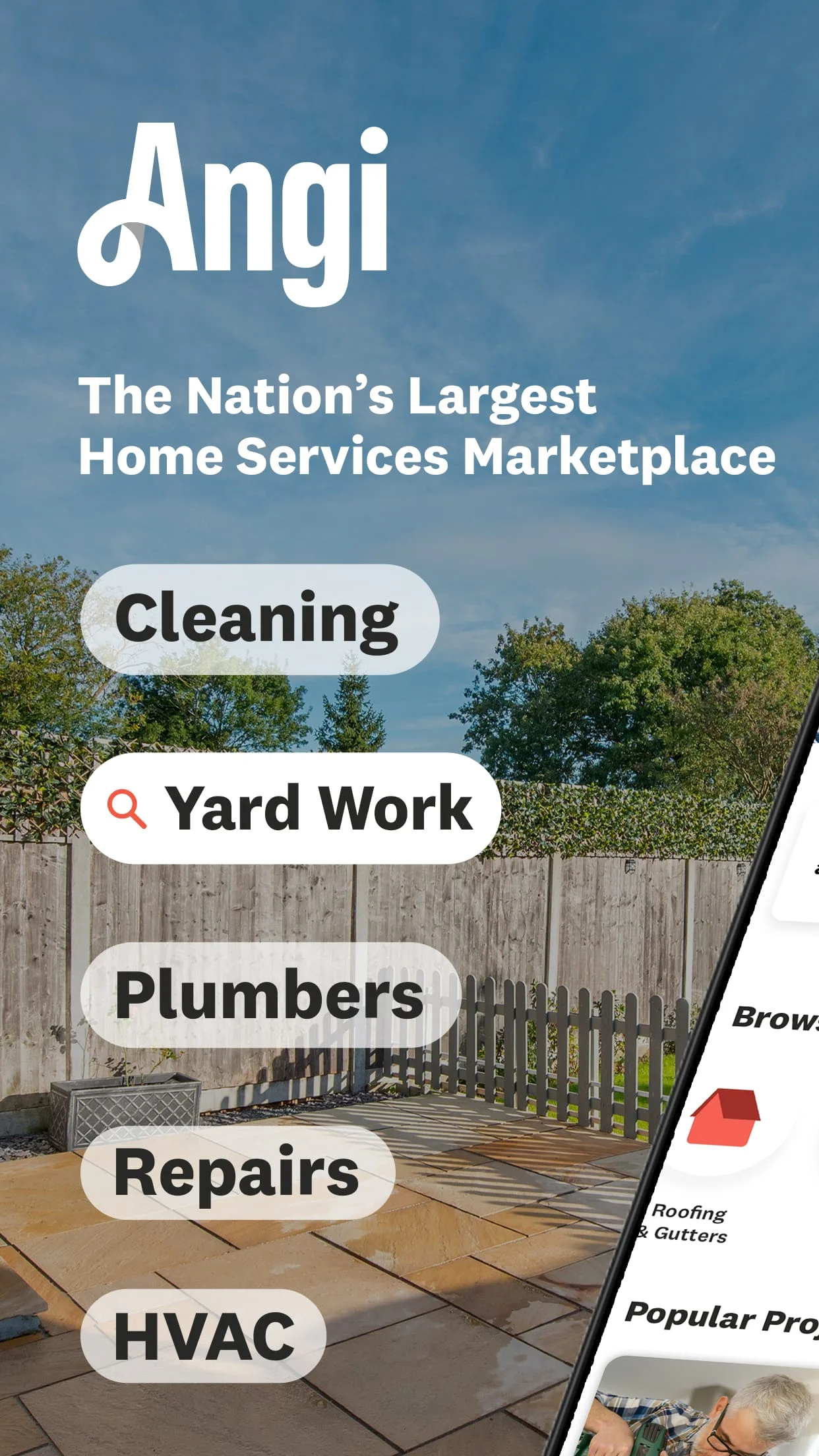 Angi: Hire Home Service Pros Screenshot 1