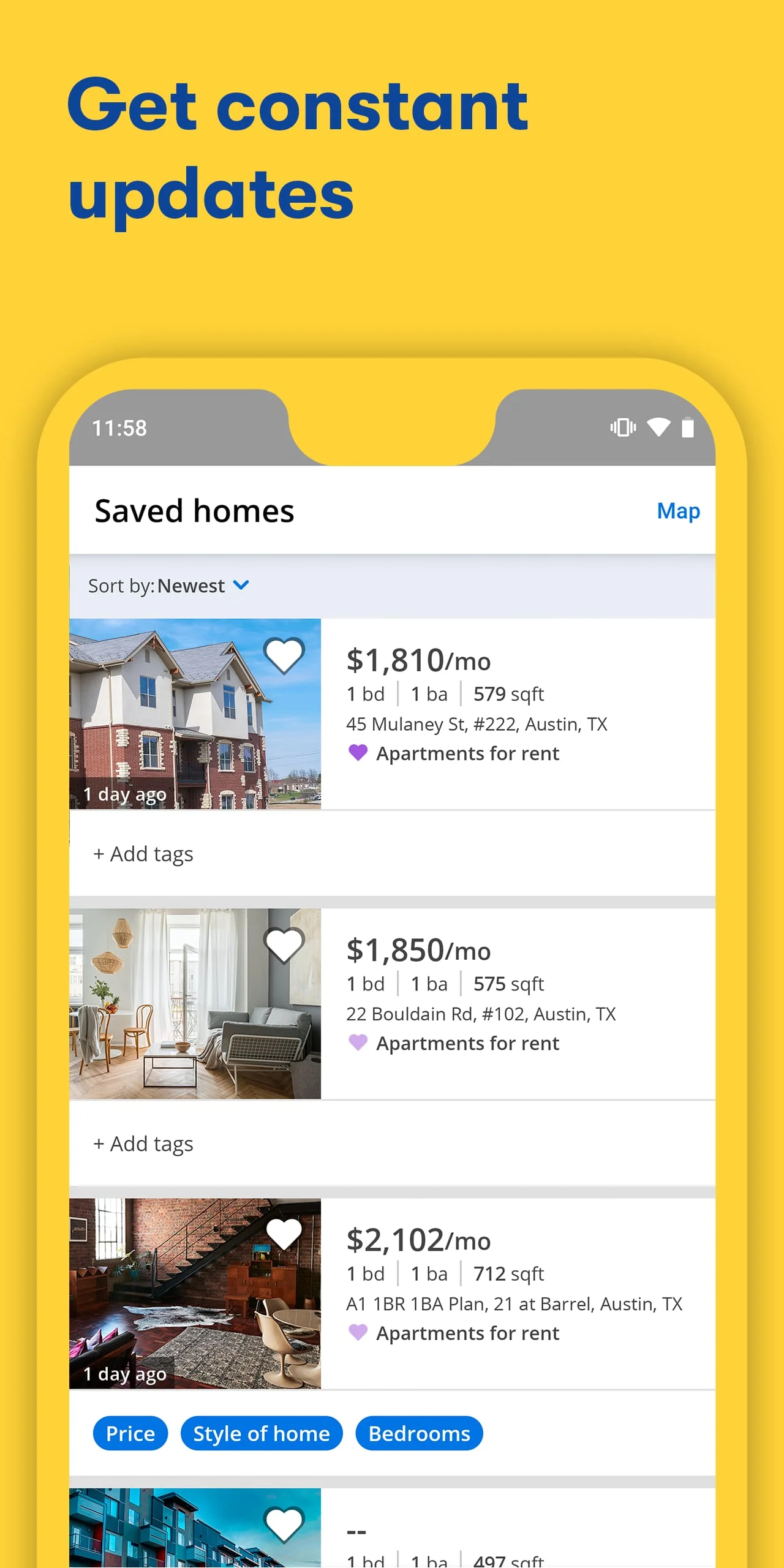 Apartments & Rentals - Zillow Screenshot 2
