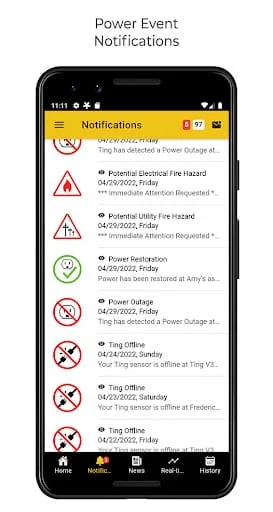 Ting Sensor Screenshot 4