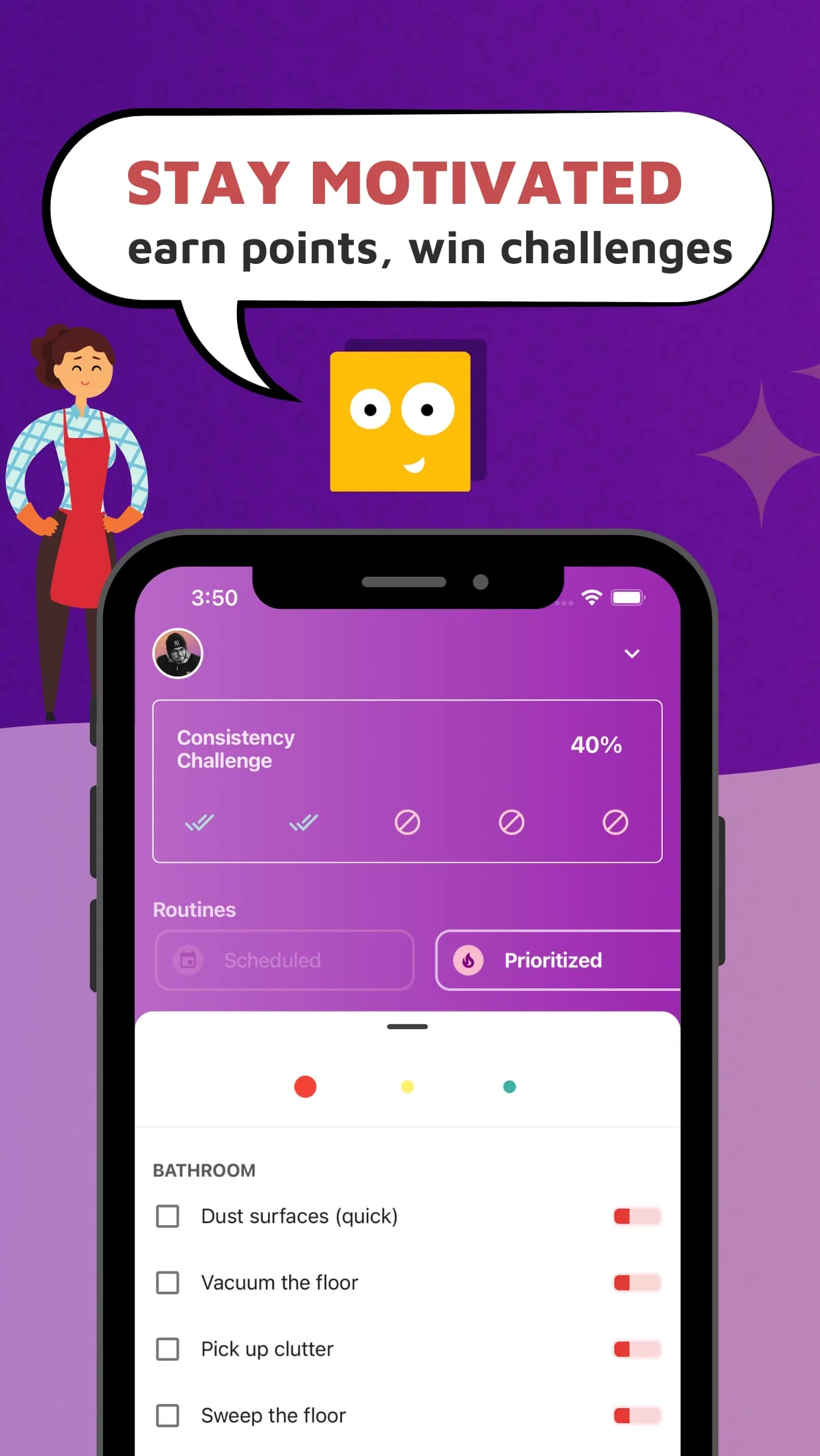 Housy: House Cleaning Schedule Screenshot 2