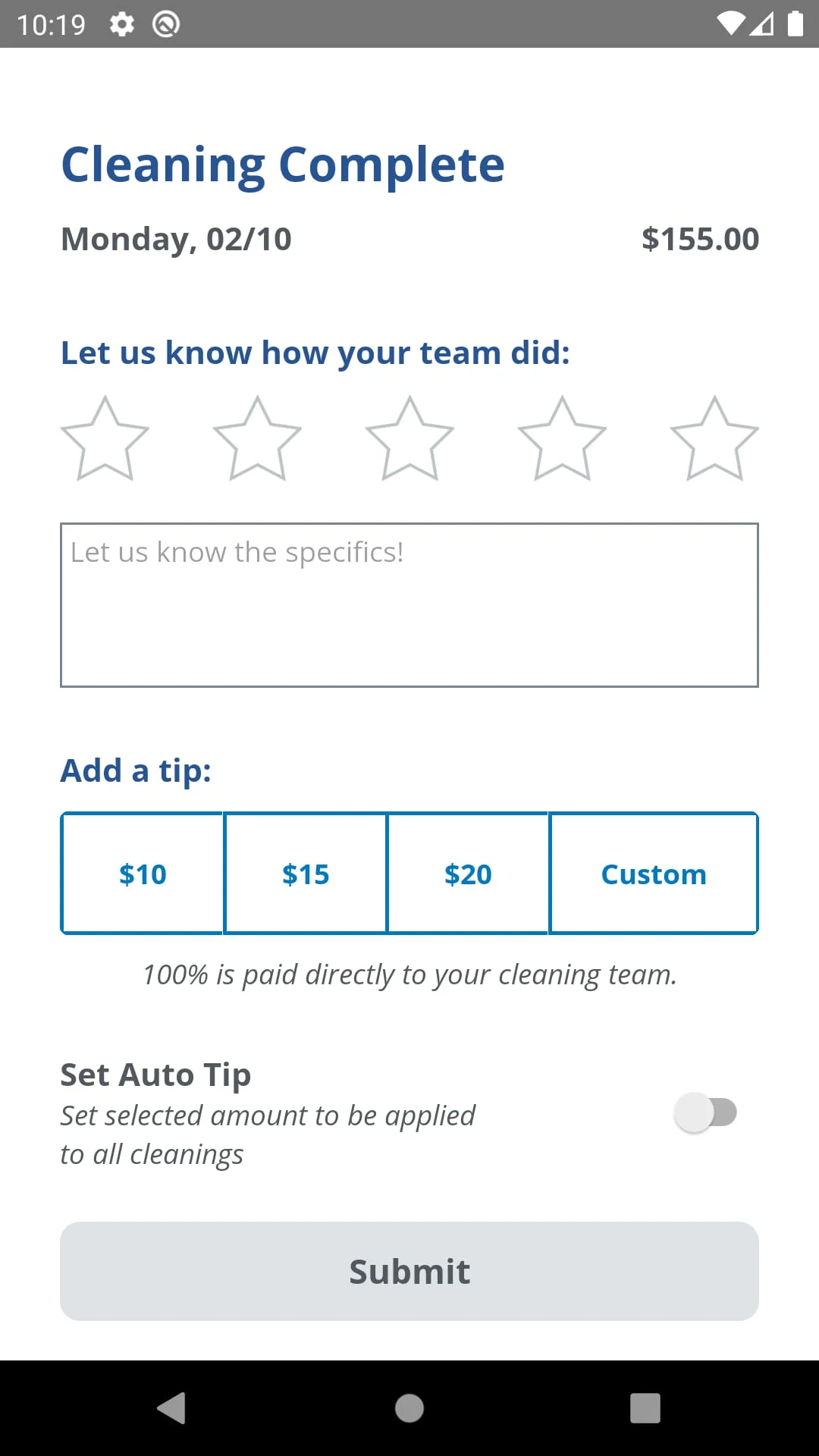 The Cleaning Authority Screenshot 2
