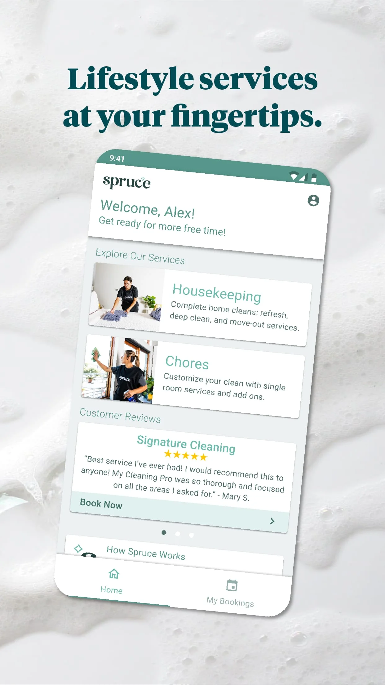 Spruce: Cleaning & Chores Screenshot 1