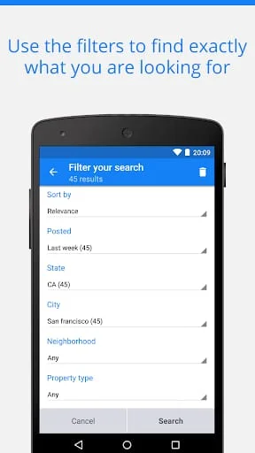 Real Estate sale & rent Trovit Screenshot 3