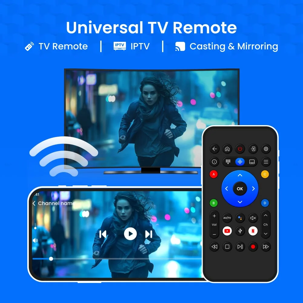 Univesal Tv Remote: Cast to TV Screenshot 1