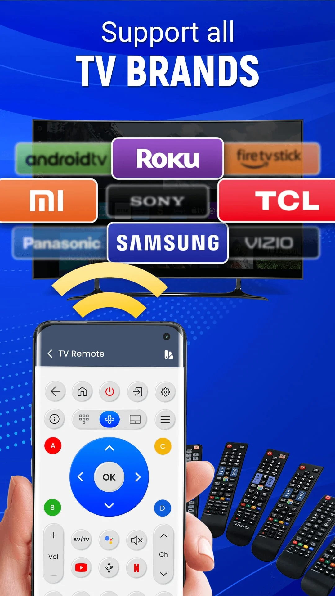 Univesal Tv Remote: Cast to TV Screenshot 2