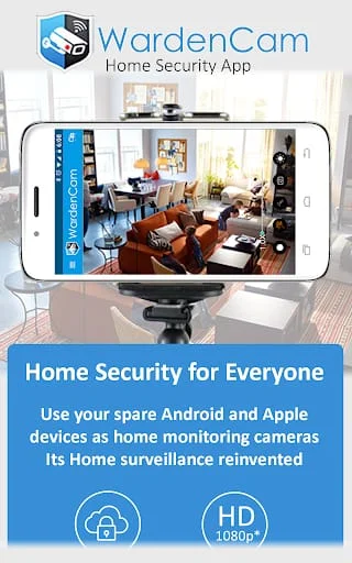 Home Security Camera WardenCam Screenshot 1