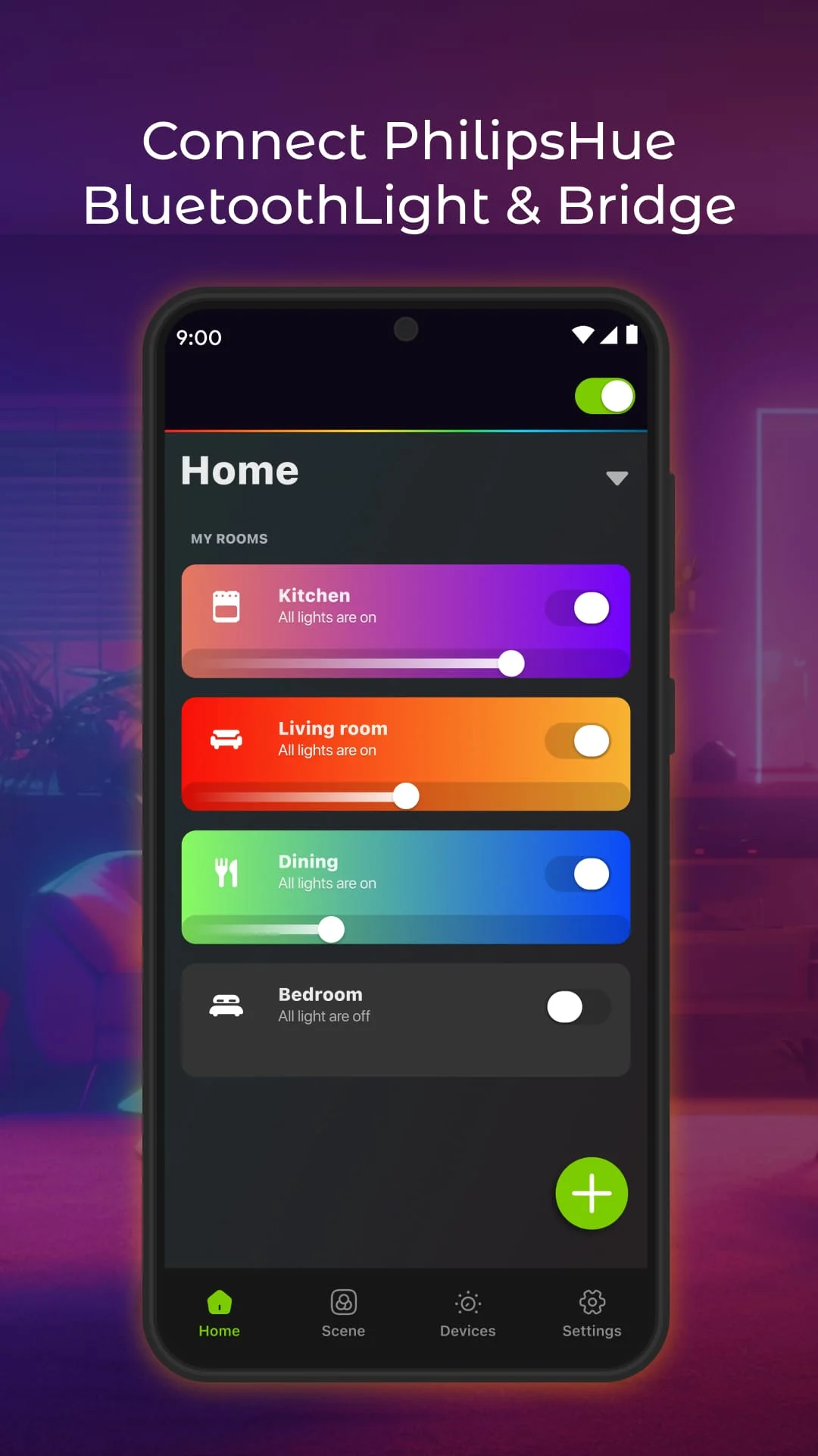 Hue Light App Remote Control Screenshot 2