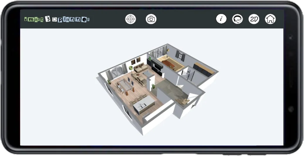 3D Floor Plan | smart3Dplanner Screenshot 2