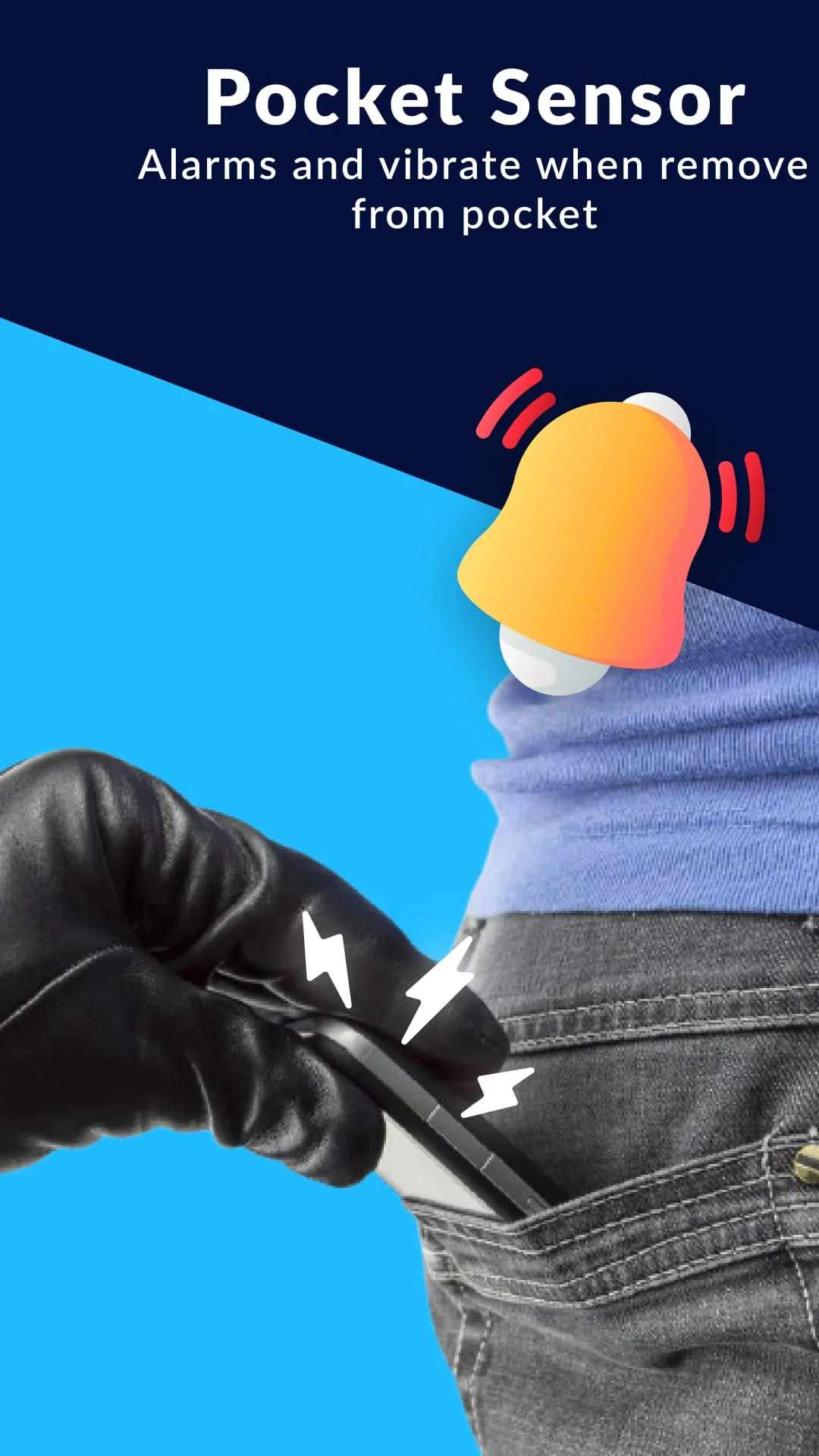 Phone Anti-theft alarm Screenshot 2