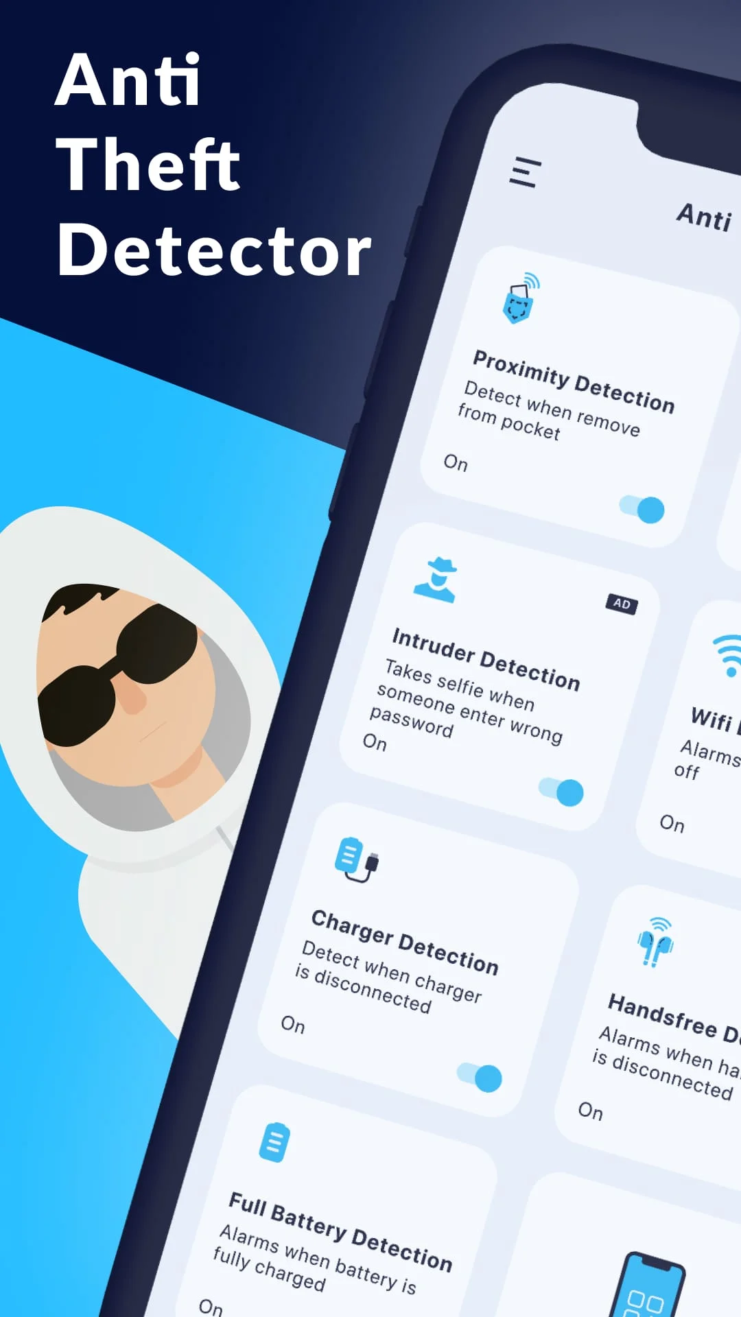 Phone Anti-theft alarm Screenshot 4