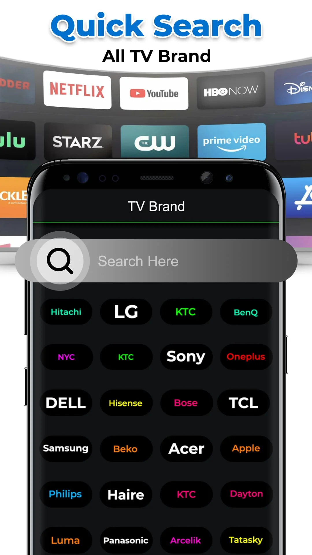 Universal Smart Tv Remote Ctrl Screenshot 2